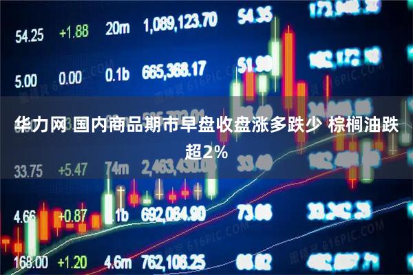 华力网 国内商品期市早盘收盘涨多跌少 棕榈油跌超2%